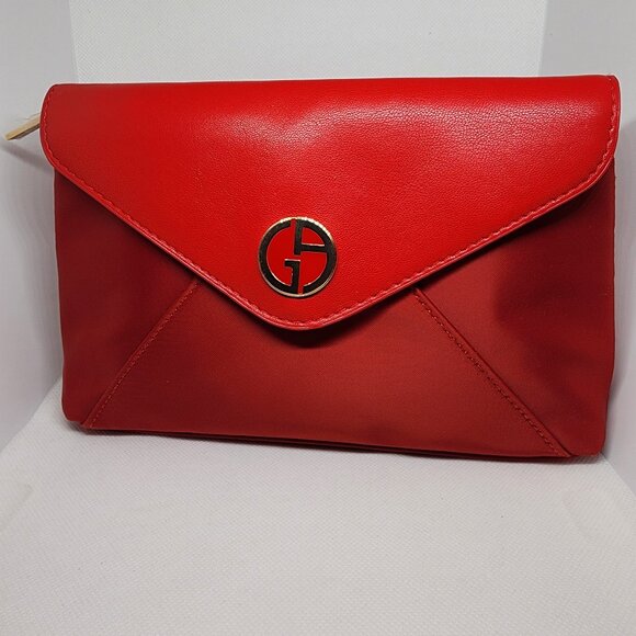 Georgio Armani Beauty Make-up Bag - Red - Picture 1 of 8